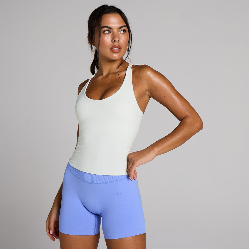 MP Damen Tempo Twist-Back Tanktop - Optisches Weiß - XS – Bild 1 von 4