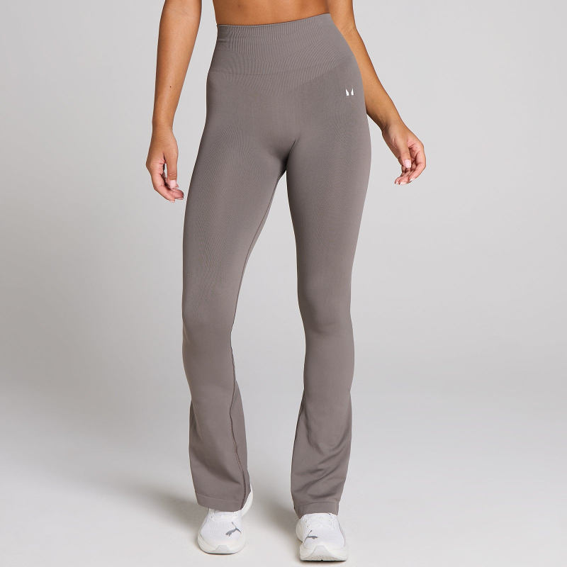 MP Tempo Damen Nahtlose Schlaghose – Dunkle Trüffel - XS – Bild 1 von 4