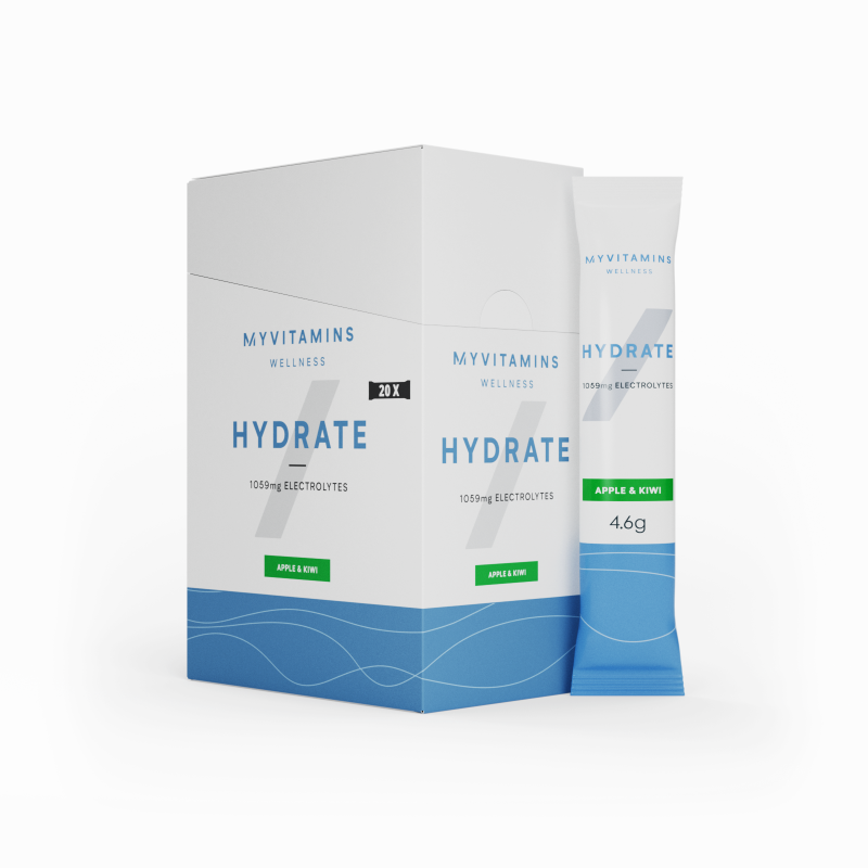 Hydrate | Elektrolyt-Pulver - 90G - 20Portionen - Apple & Kiwi – Bild 1 von 3