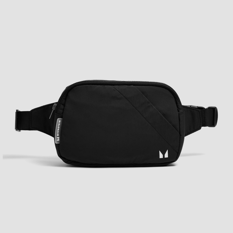 MP Woven Gürteltasche – Schwarz – Bild 1 von 4