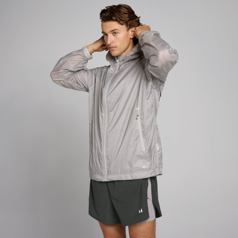 MP Velocity Ultra Grid Windjacke für Herren - Wolkengrau - XS – Bild 1 von 4