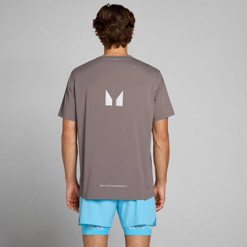 MP Hybrid Mesh T-Shirt für Herren – Aschgrau - XS – Bild 1 von 4