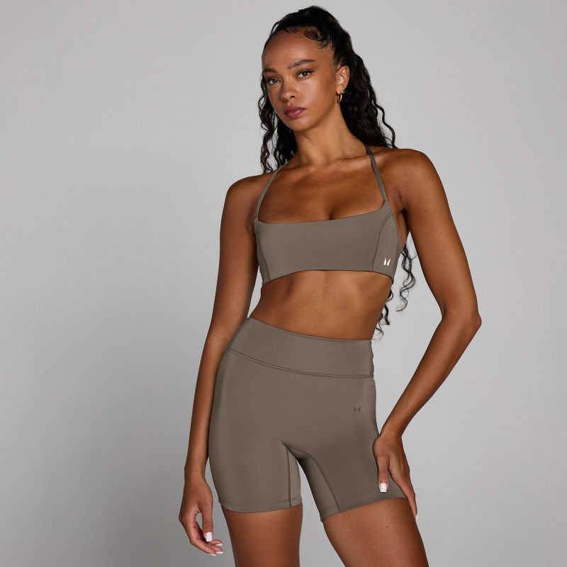 MP Damen Training Sport-BH mit offenem Rücken – Espresso - XS – Bild 1 von 4