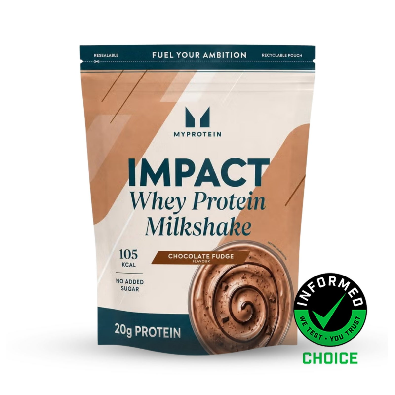 Impact Whey Protein Milchshake - 435G - 15Portionen - Chocolate Fudge – Bild 1 von 4