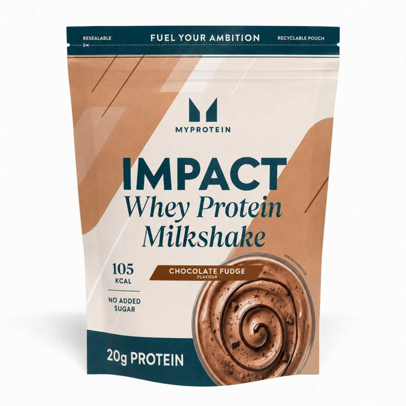 Impact Whey Protein Milchshake - 870G - 30Portionen - Chocolate Fudge – Bild 1 von 4