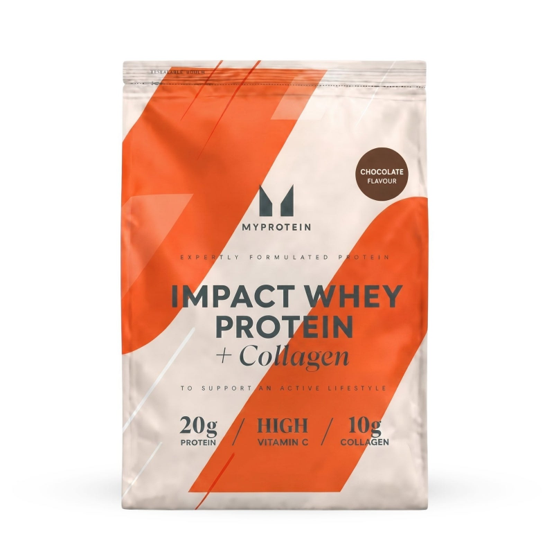 Impact Whey Protein + Kollagen - 750G - 30Portionen - Schokolade – Bild 1 von 4