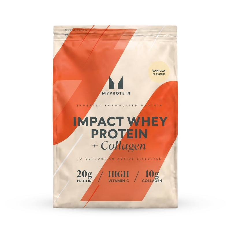 Impact Whey Protein + Kollagen - 750g - 30Portionen - Vanille – Bild 1 von 4
