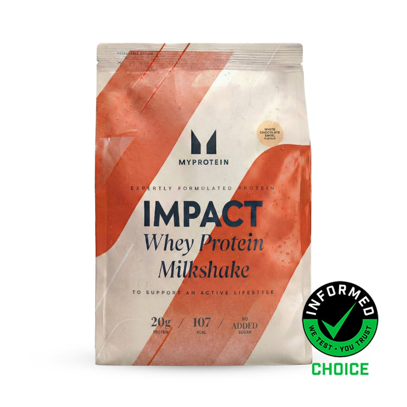Impact Whey Protein - 435G - 15Portionen - White Chocolate Swirl (Milkshake) – Bild 1 von 4