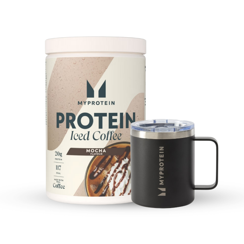 Protein Eiskaffee Bundle - 20Portionen - Black Coffee Cup - Iced Mocha