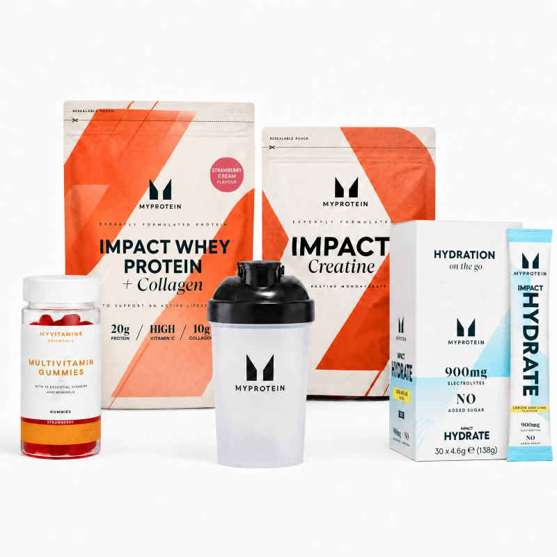 Impact Week Protein Bundle - Lemon & Lime - 30Portionen - Strawberry Cream