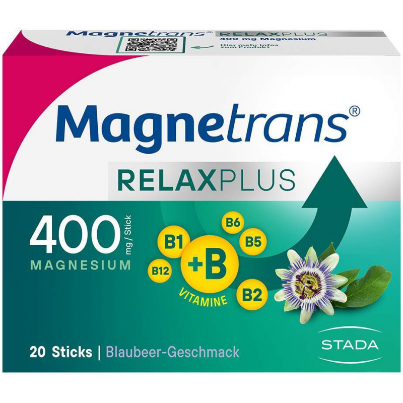 Magnetrans Relax+ 400 mg Granulat 20 x 3 g