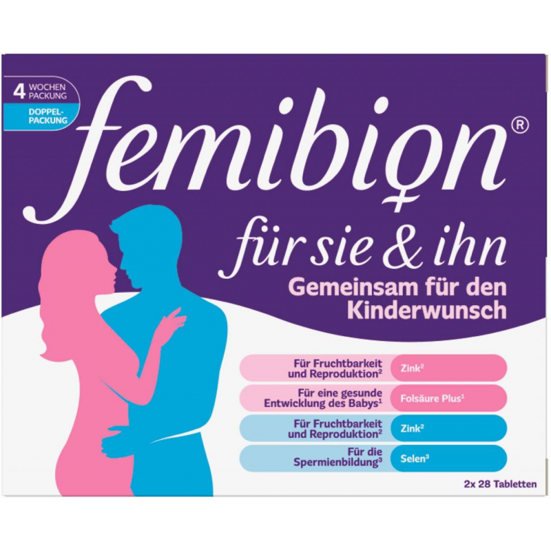 Femibion für Sie & Ihn 2 x 28 Tabletten
