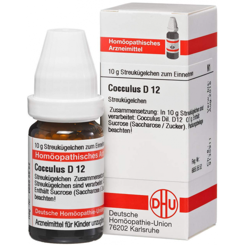 Dhu Cocculus D12 10 G Globuli