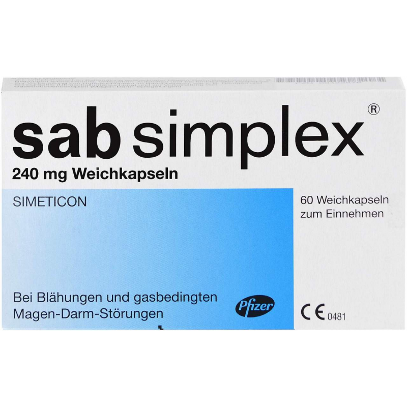 Sab Simplex 240 mg 60 Weichkapseln