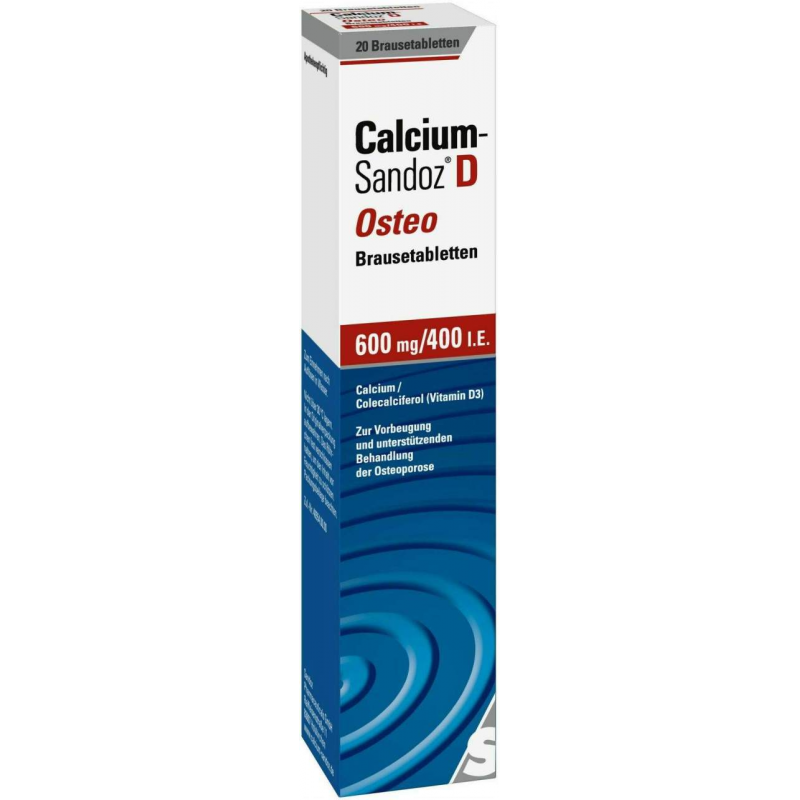 Calcium Sandoz D Osteo 20 Brausetabletten