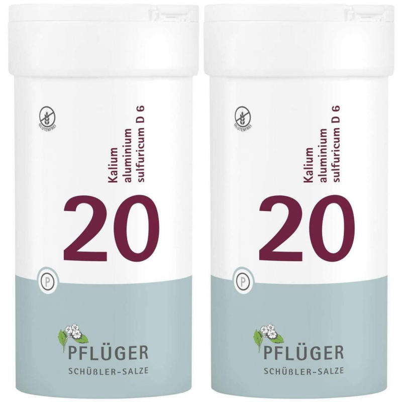 Biochemie Pflüger 20 Kalium aluminium sulfuricum D6 2 x 400