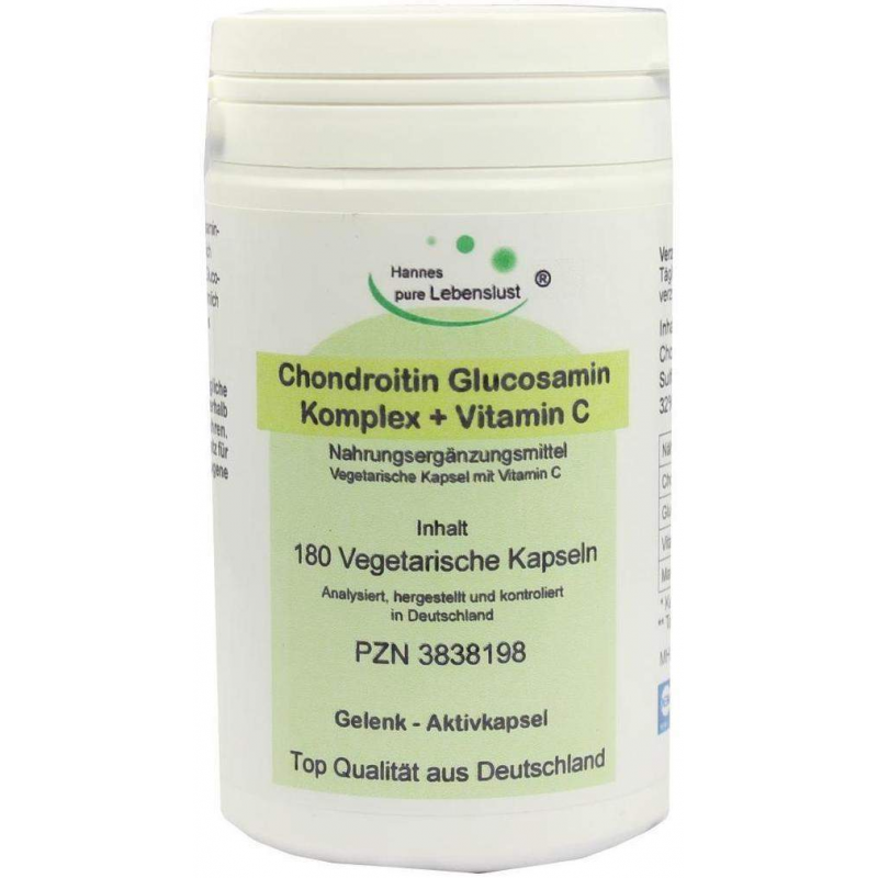Chondroitin Glucosamin + C Komplex Vegi 180 Kapseln