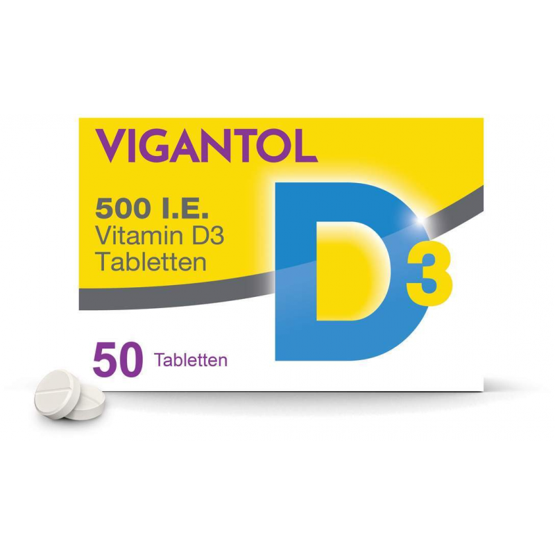 Vigantol 500 I.E. Vitamin D3 50 Tabletten