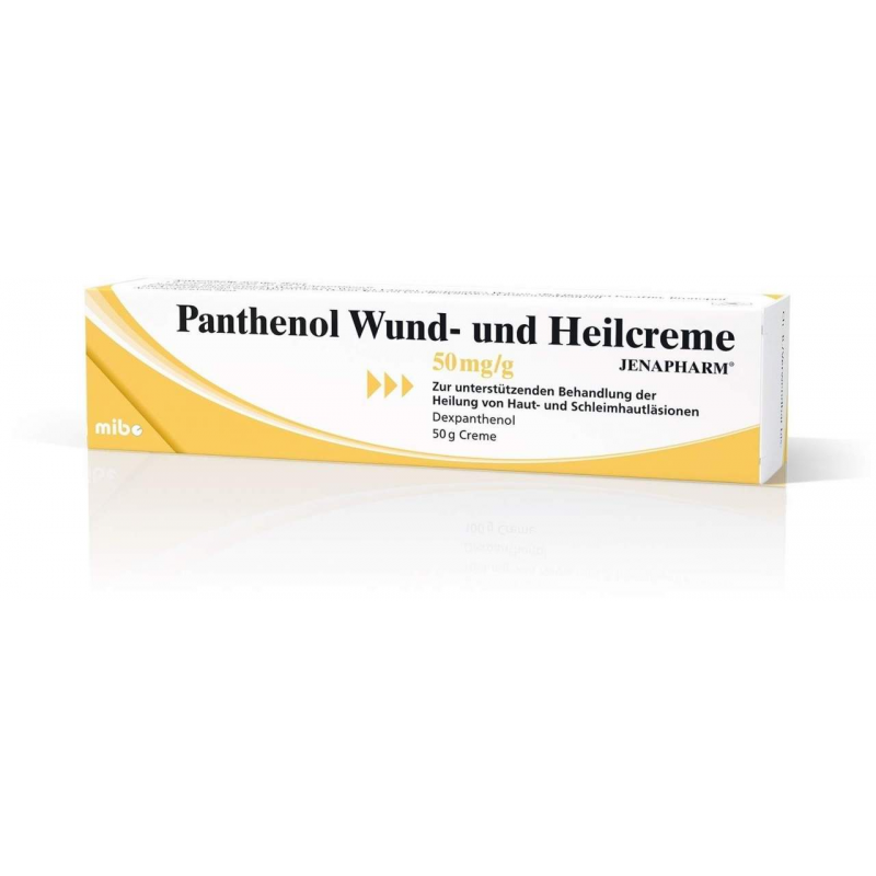 Panthenol Wund- und Heilcreme Jenapharm 50 G