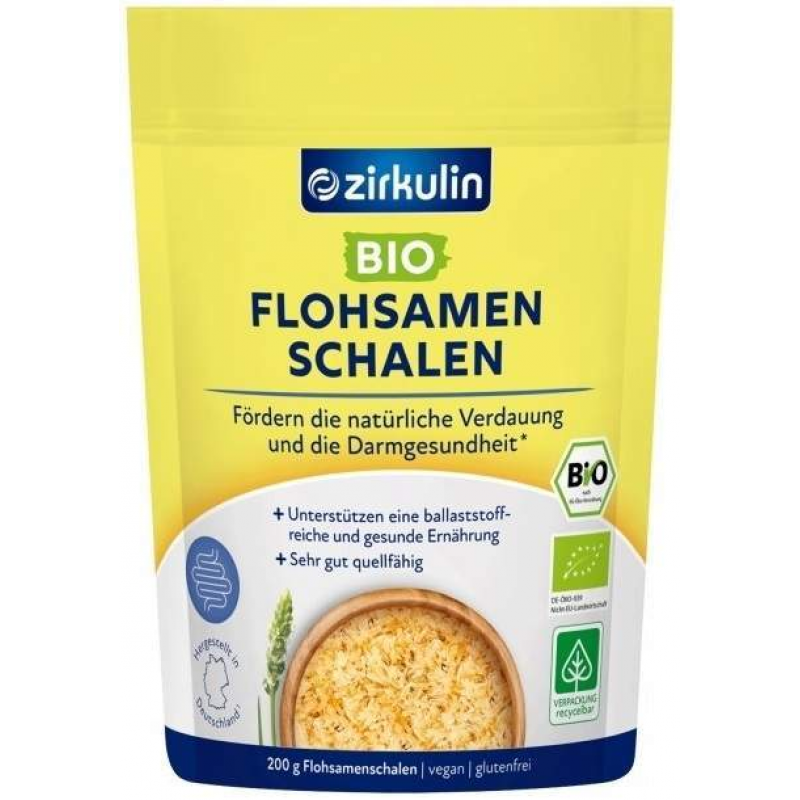 Zirkulin Bio Flohsamenschalen 200g