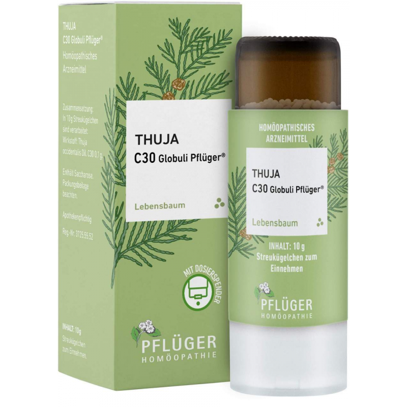 Thuja C 30 Globuli Pflüger Dosierspender 10g