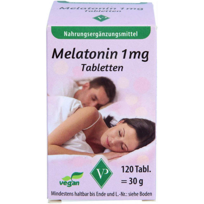 Melatonin 1 mg 120 Tabletten
