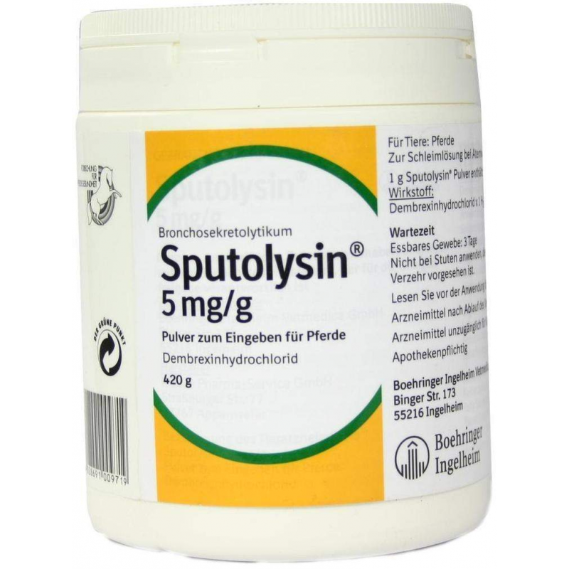 Sputolysin für Pferde 420 g Pulver
