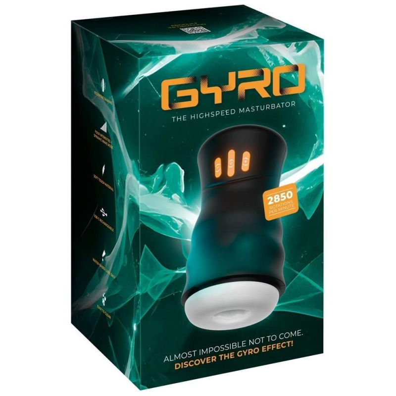 GYRO Highspeed Masturbator mit Vibration
