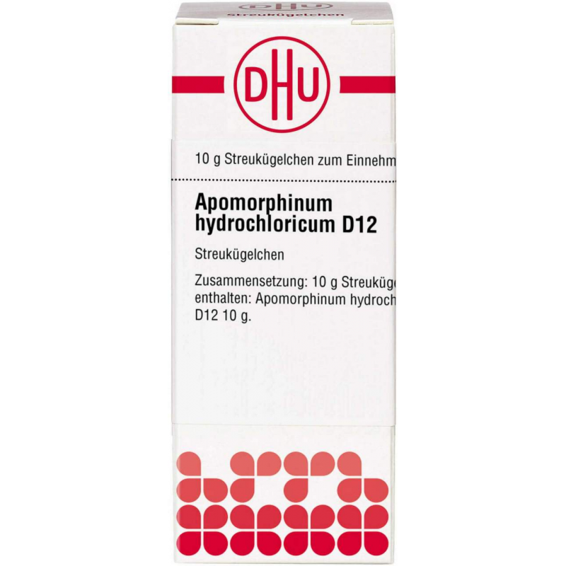 Dhu Apomorphinum Hydrochloricum D12 Globuli 10 G