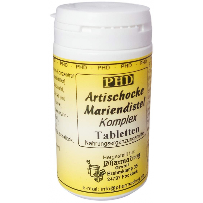 Artischocke Mariendistel Komplex Tabletten 90 Stück