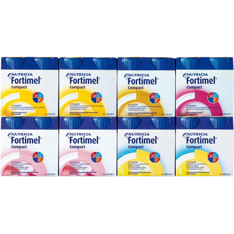 Fortimel Compact 2.4 Mischkarton 8 X 4 X 125 ml
