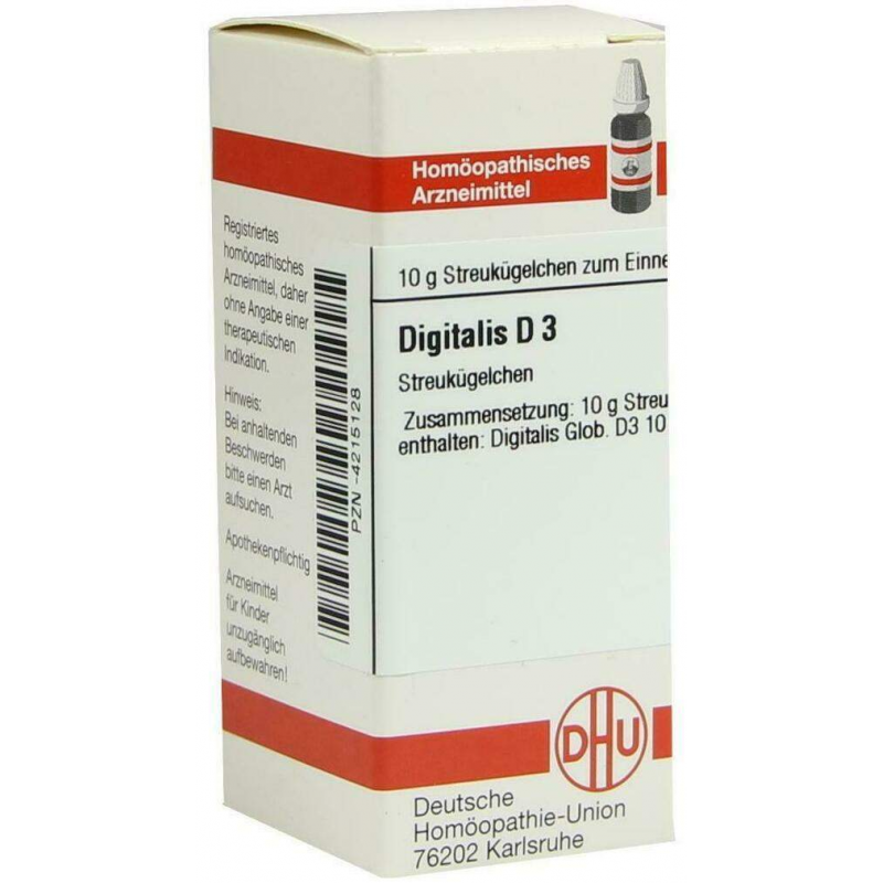 Dhu Digitalis D3 Globuli