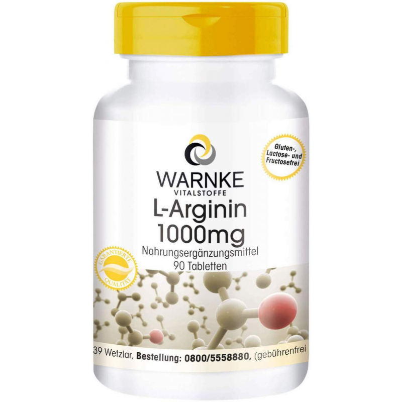 L-Arginin 1000 mg 90 Tabletten