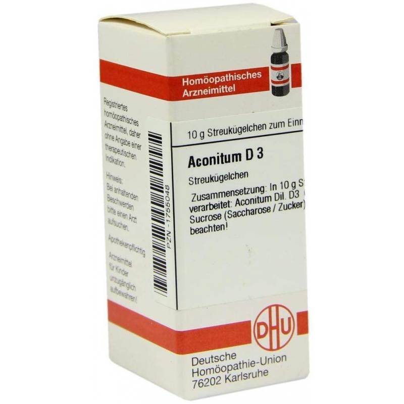 Dhu Aconitum D3 Globuli