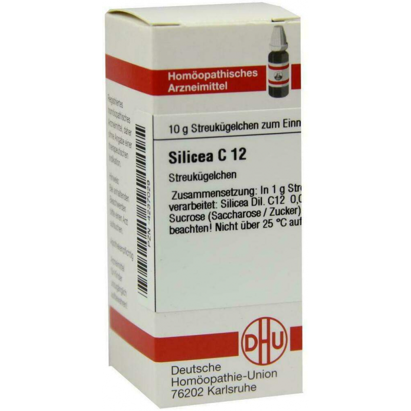 Dhu Silicea C12 10 G Globuli