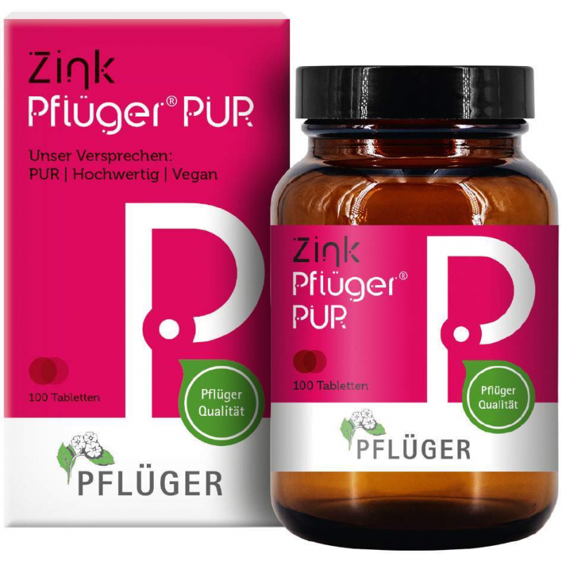 Zink Pflüger Pur 10 mg 100 Tabletten