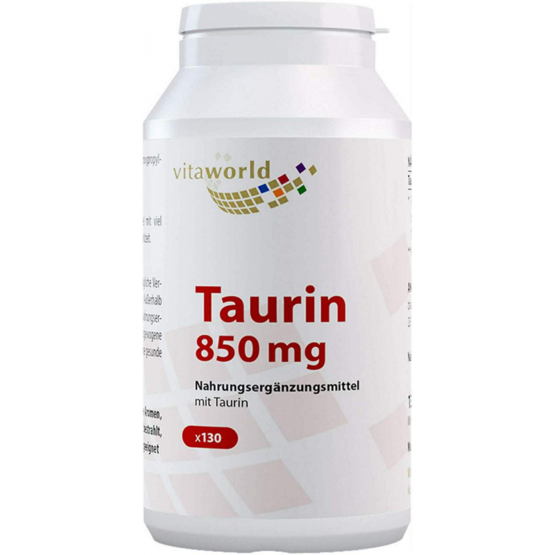 Taurin 850 mg 130 Kapseln