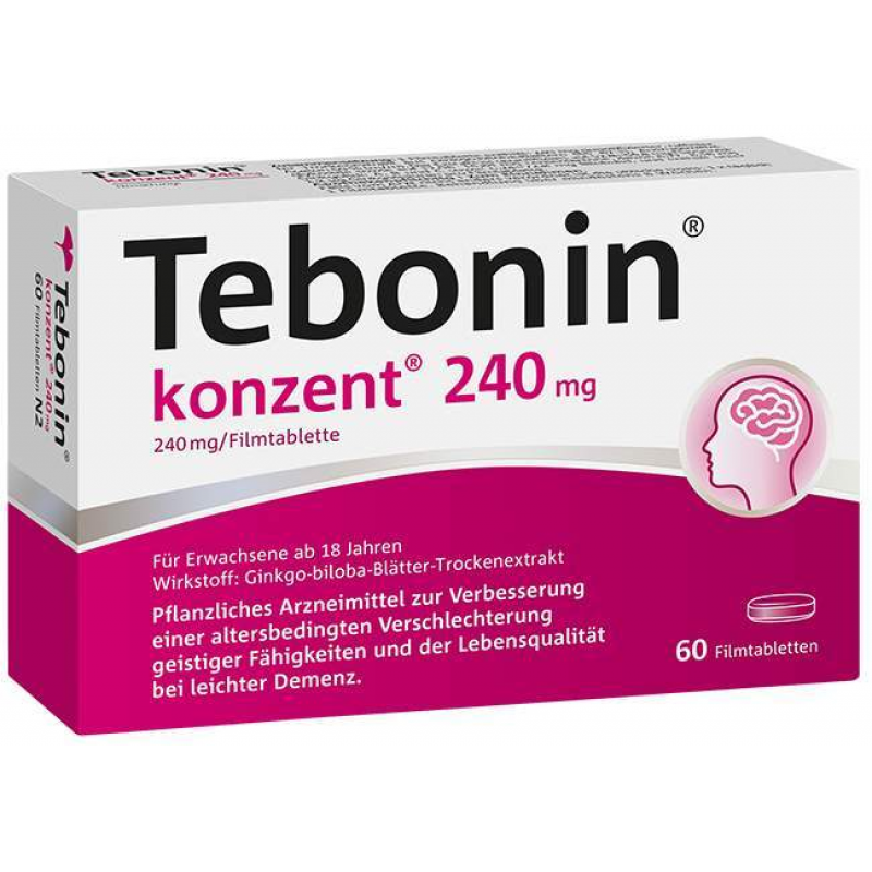 Tebonin konzent 240 mg 60 Filmtabletten