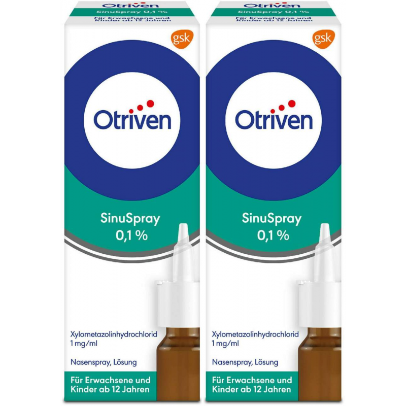 Otriven SinuSpray 0,1 % Nasenspray 2 x 10 ml