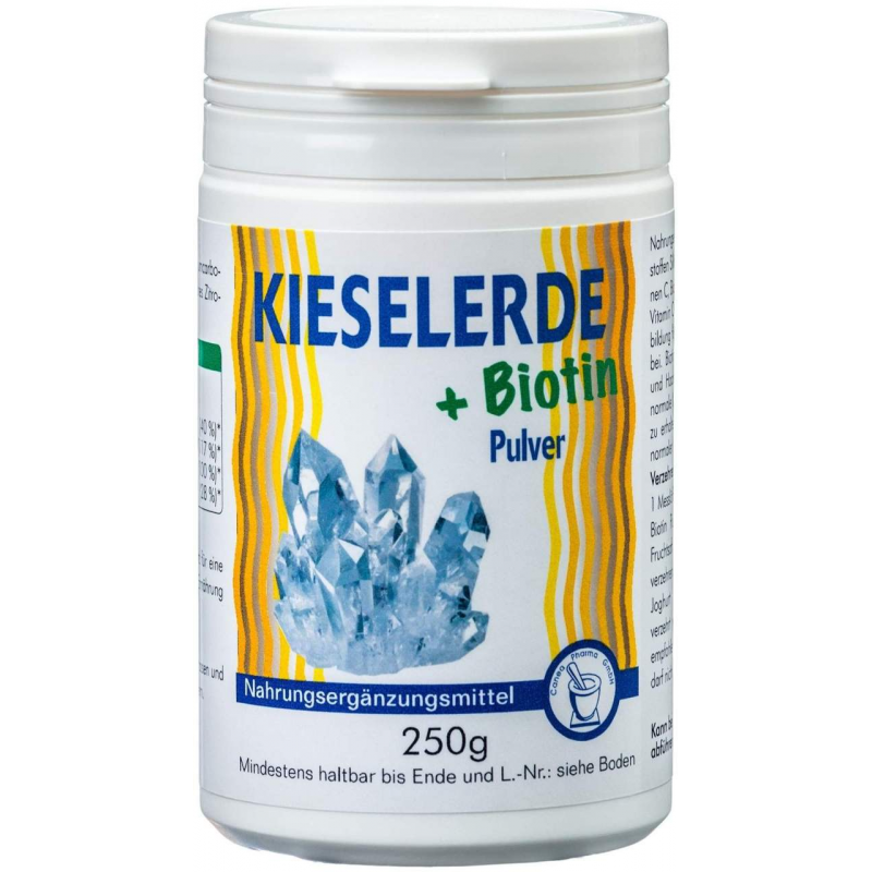 Kieselerde + Biotin 250 G Pulver