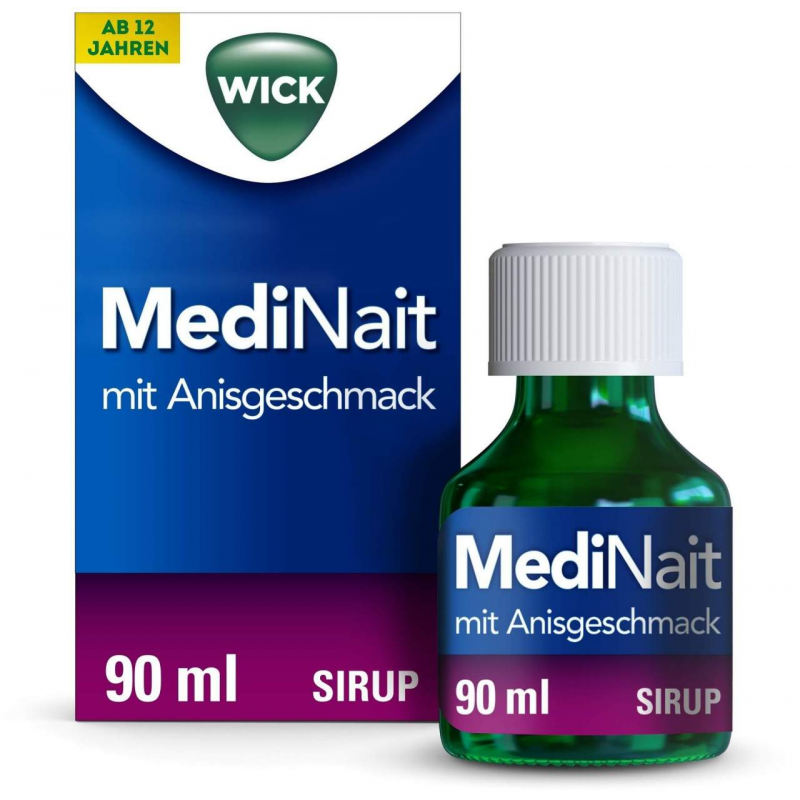 Wick MediNait mit Anisgeschmack 90 ml Sirup