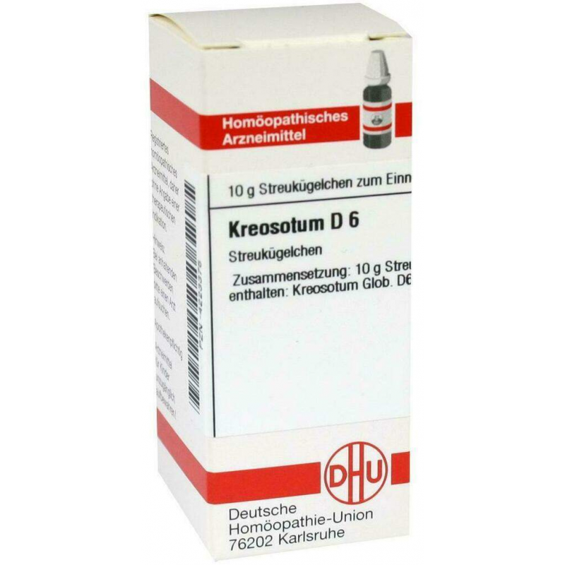 Dhu Kreosotum D6 Globuli