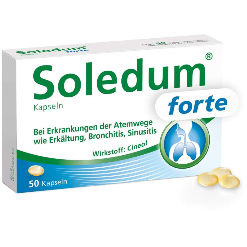 Soledum Kapseln forte 50 magensaftresistente Kapseln