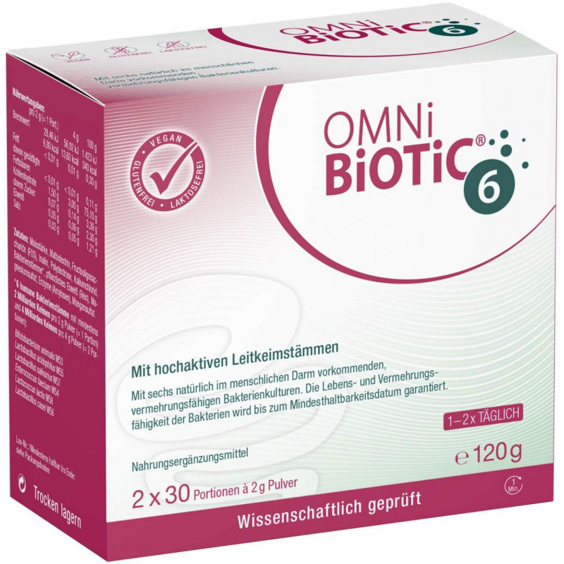 Omni Biotic 6 Pulver Doppelpackung 2 x 60 g