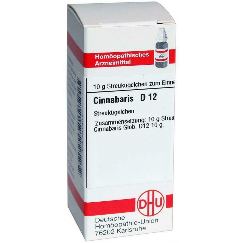 Dhu Cinnabaris D12 10 G Globuli
