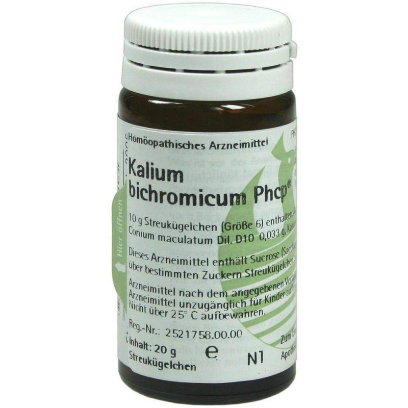 Kalium Bichromicum Phcp Globuli 20 G
