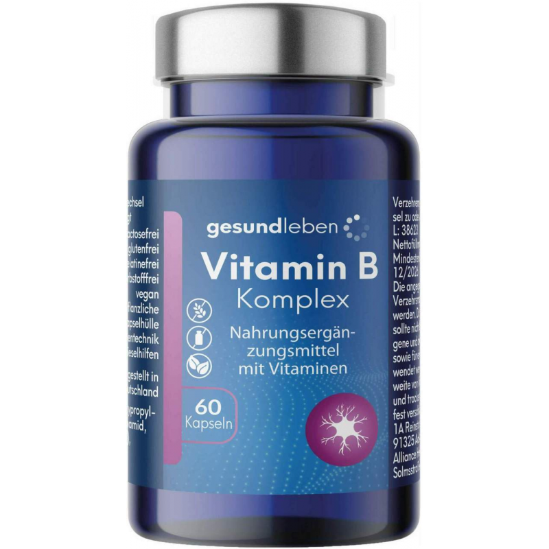 Gesund Leben Vitamin B Komplex 60 Kapseln