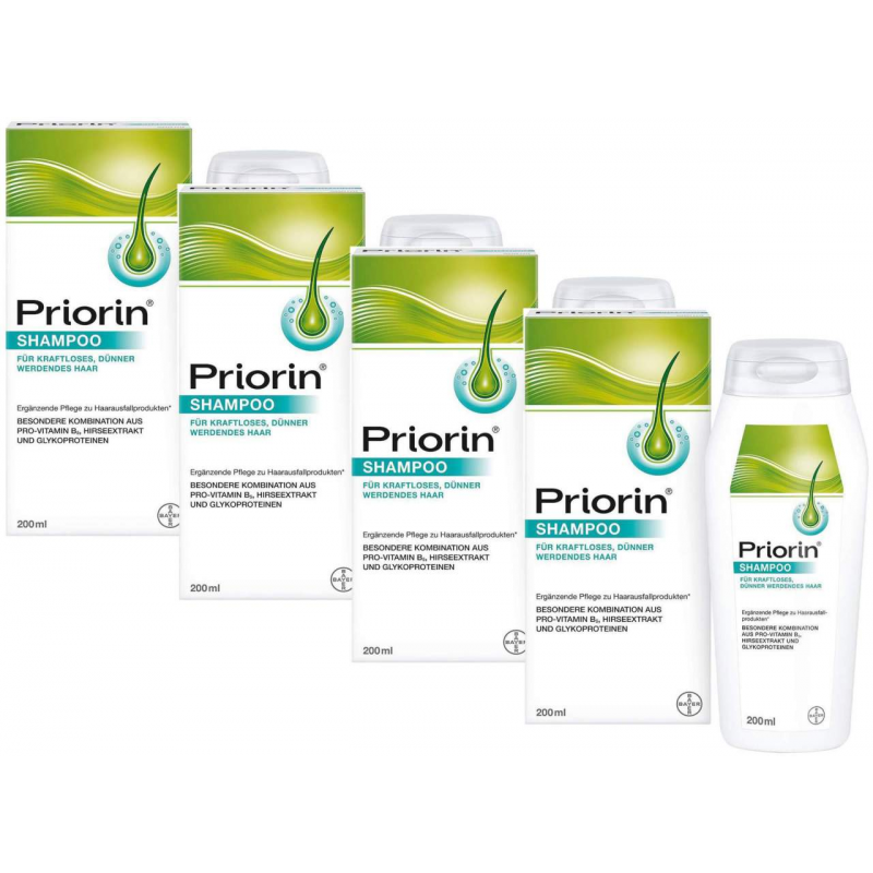 Priorin Shampoo 4 x 200 ml