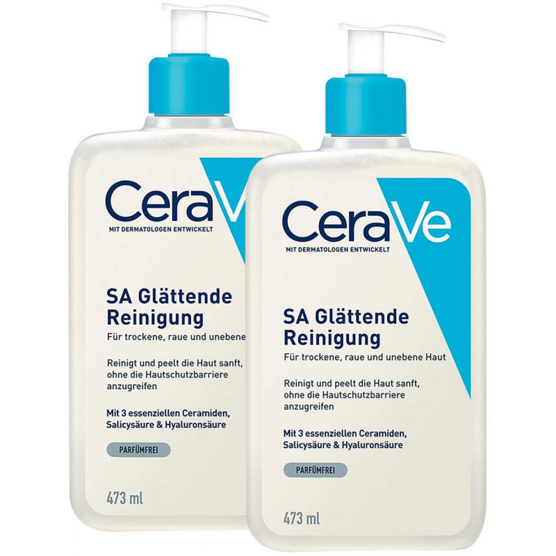 CeraVe SA Glättende Reinigung 2 x 473 ml