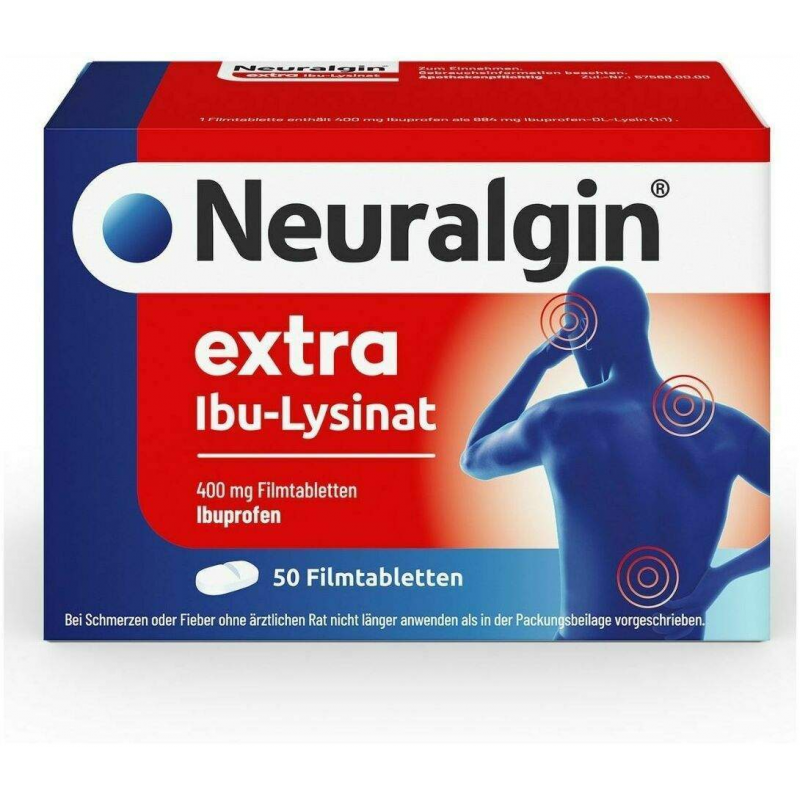 Neuralgin extra Ibu-Lysinat 50 Filmtabletten